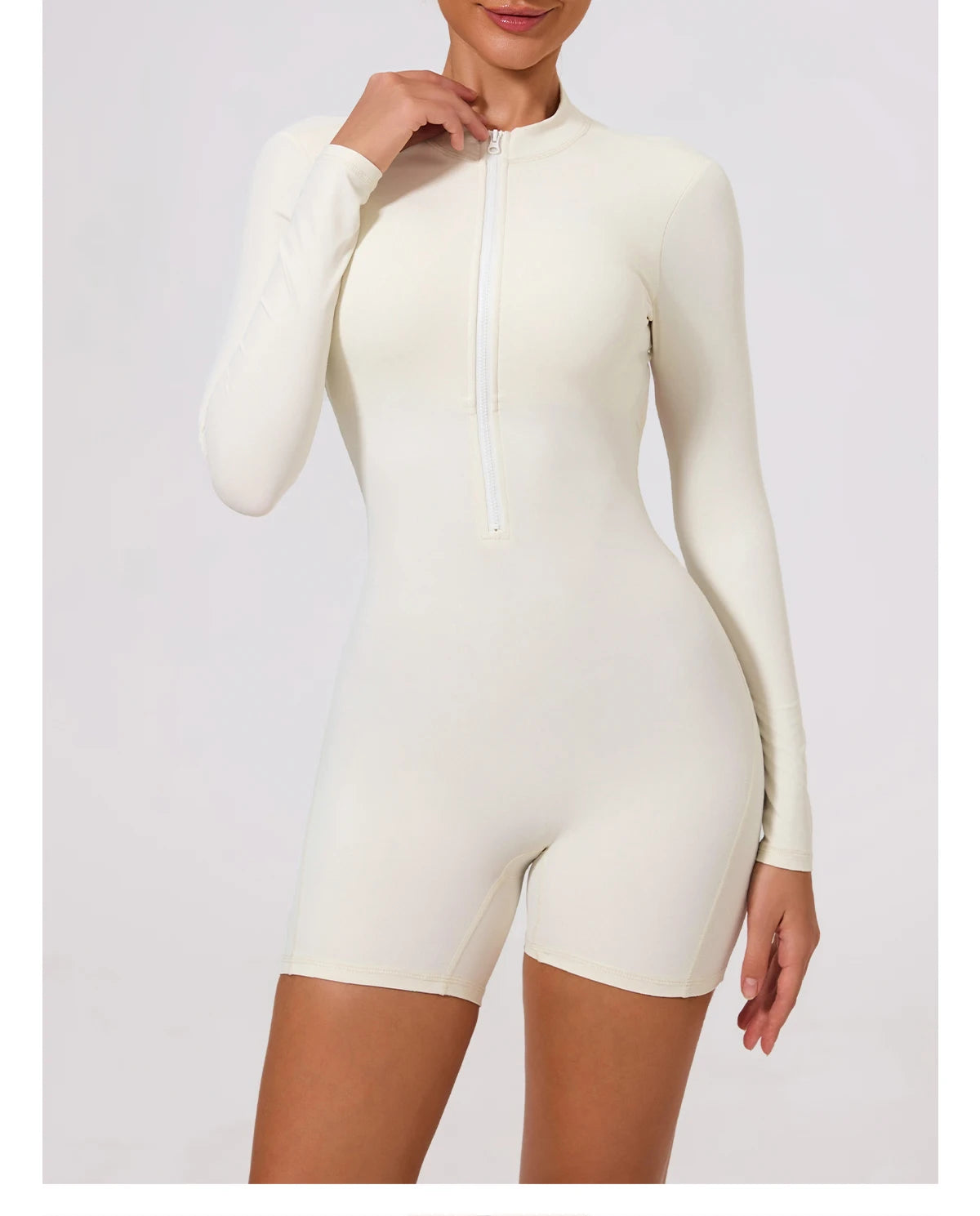 SculptZip Activewear Jumpsuit