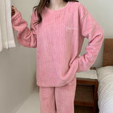 Women's Fleece Pajama Set