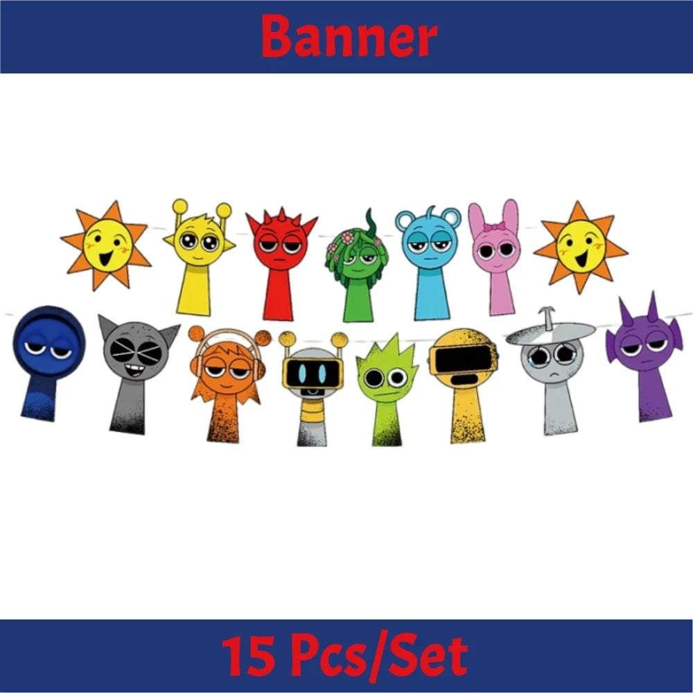 Kids Birthday Party Decoration Set