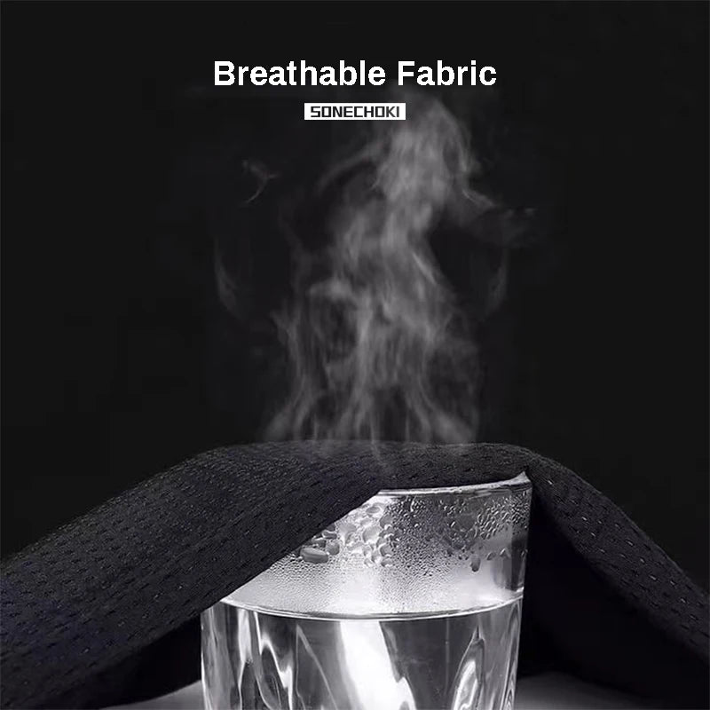 شورت جري رجالي بمقاسات كبيرة - قماش شبكي مموه