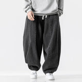 Men's Plus Size Japanese Retro Pants – Wide Leg