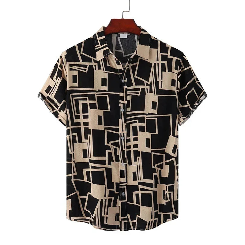 Retro Mosaic Resort Shirt