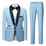 Men's Plus Size Suit – Business 3-Piece Outfit