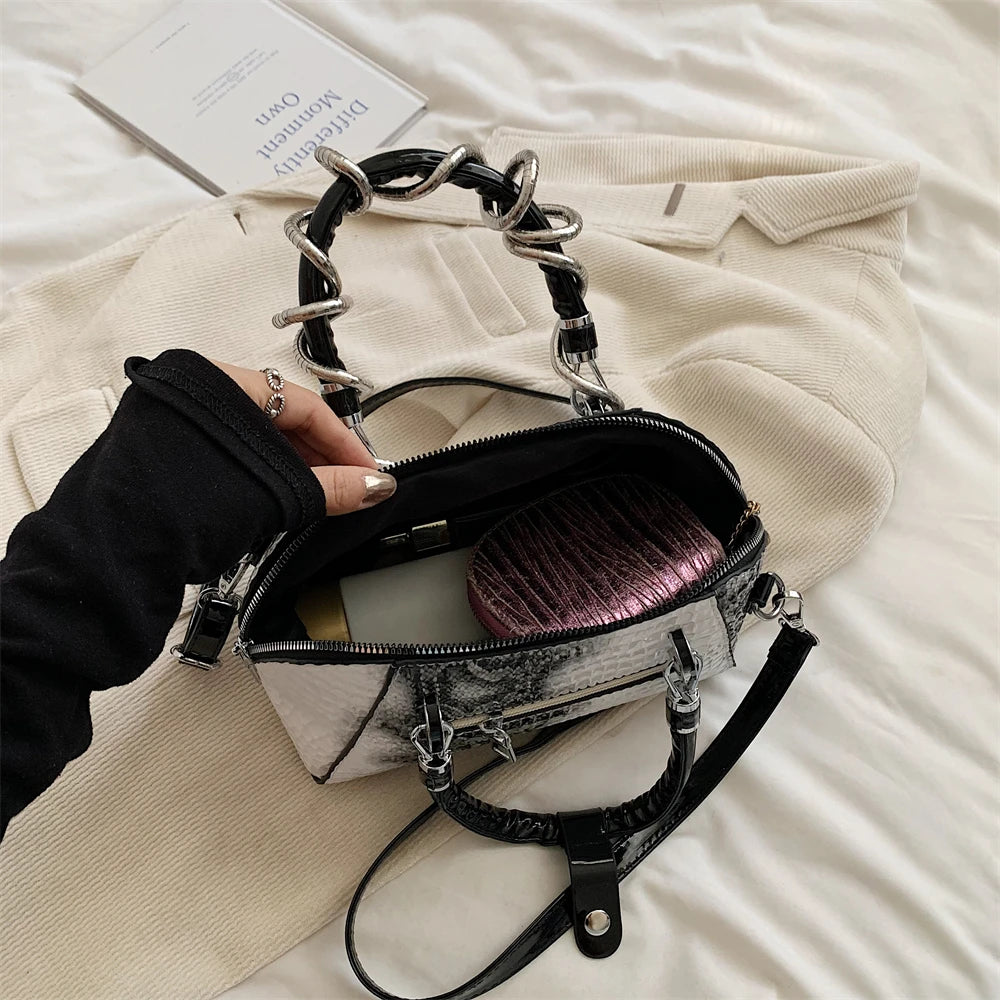 Crocodile Shell Handbag