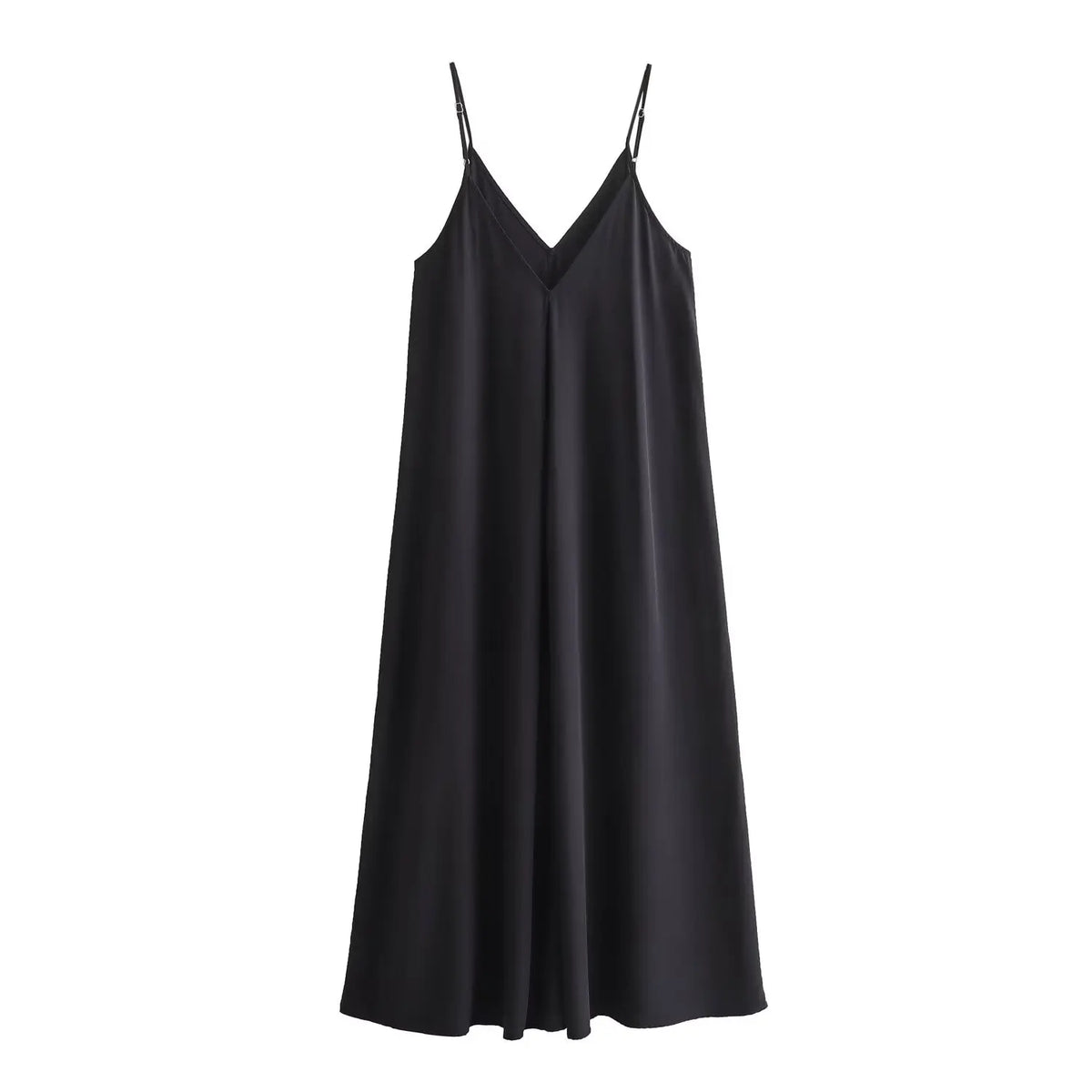 Women's Backless Slip Maxi Dress