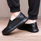 Men’s Light Leather Casual Loafers