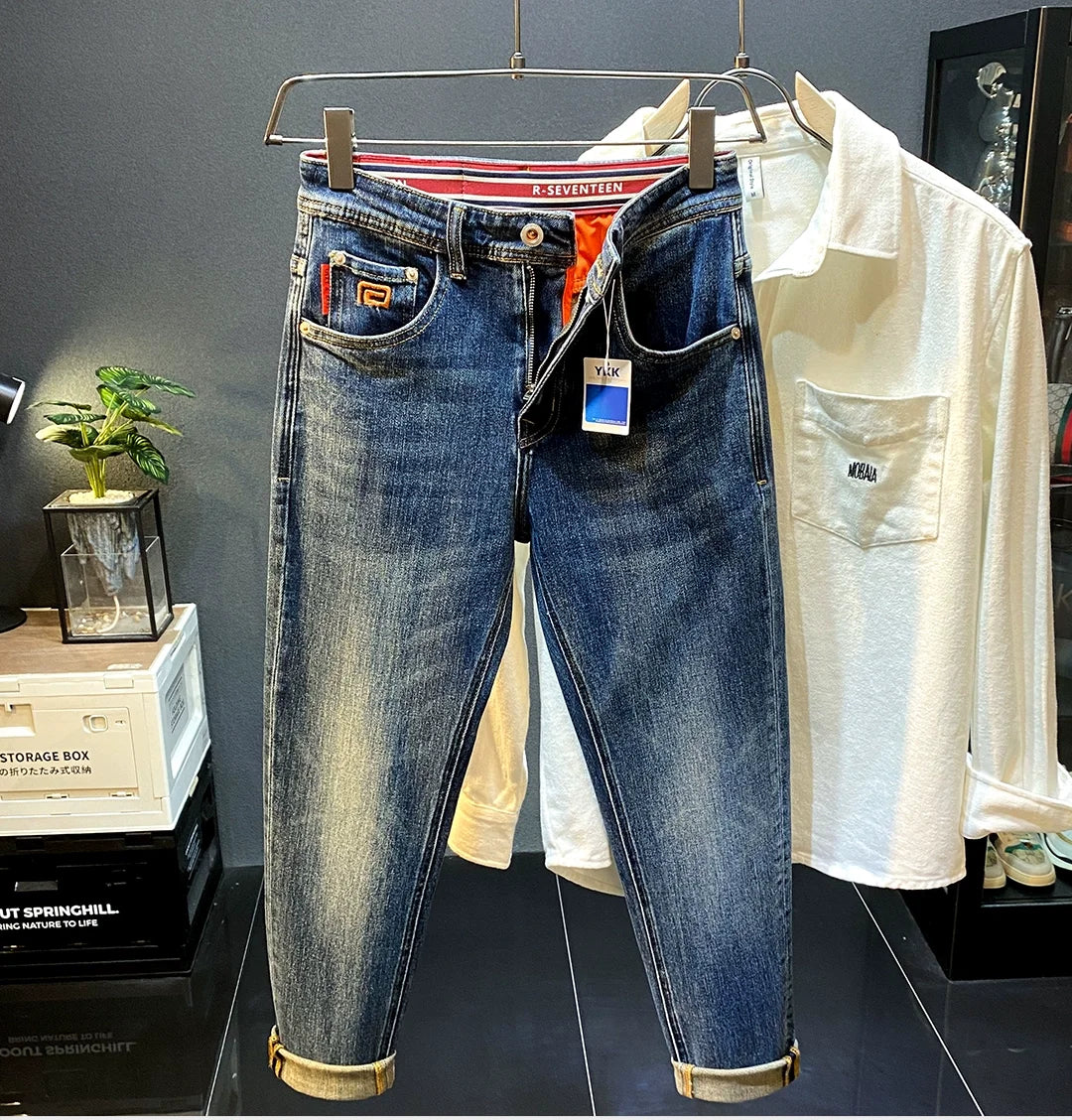 Men’s High-End Slim Denim Jeans