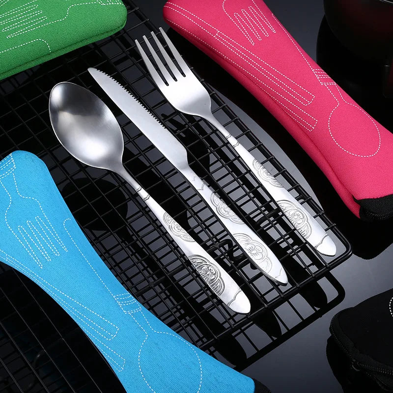 Portable Picnic Cutlery Set