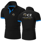Men Cotton Casual Polo Shirt