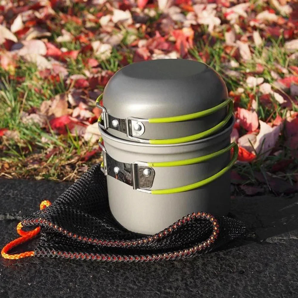 Camping Pots Cookware Set