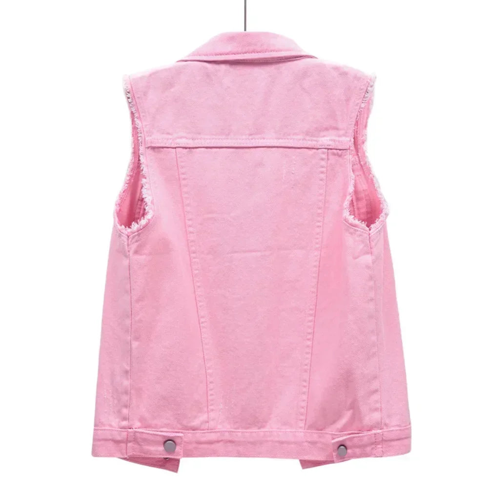 Women’s Blue Casual Denim Jacket