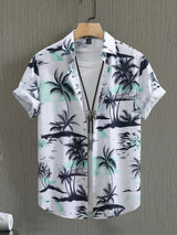 Midnight Palm Resort Shirt
