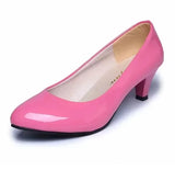 Nude Low Heel Pumps – Office & Party 2025