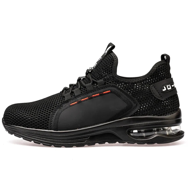 Women Safety Shoes Anti Smash Protective Sneakers