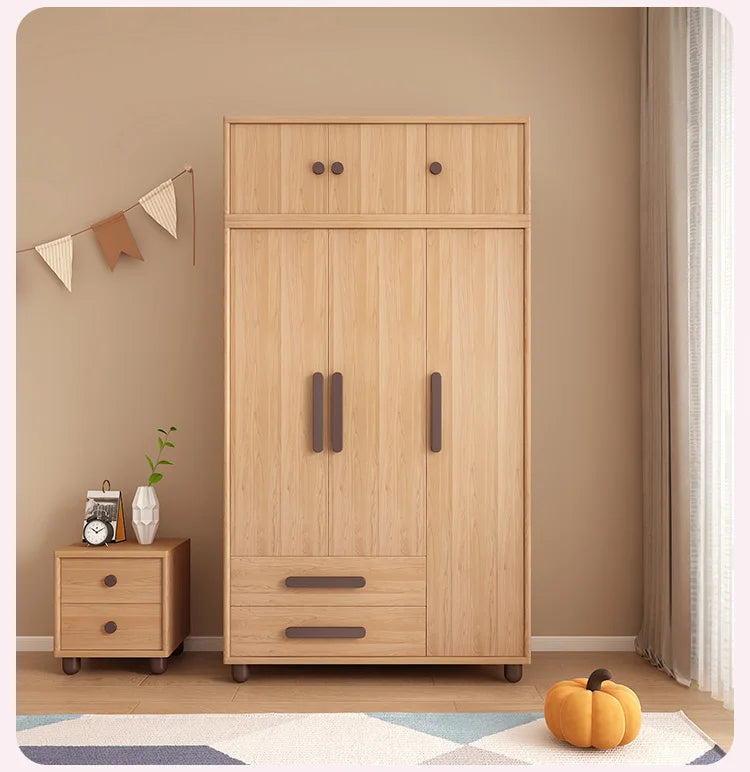 Wooden Storage Wardrobe Cabinet
