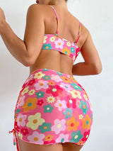 3PCS Push-Up Bikini Set