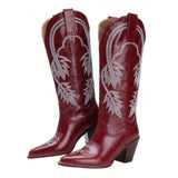 Classic White Cowboy Boots
