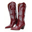 Classic White Cowboy Boots