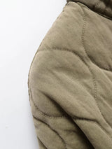 Vintage Quilted High Collar Women's Jacket