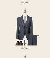 Men Slim Fit Green Summer Suit