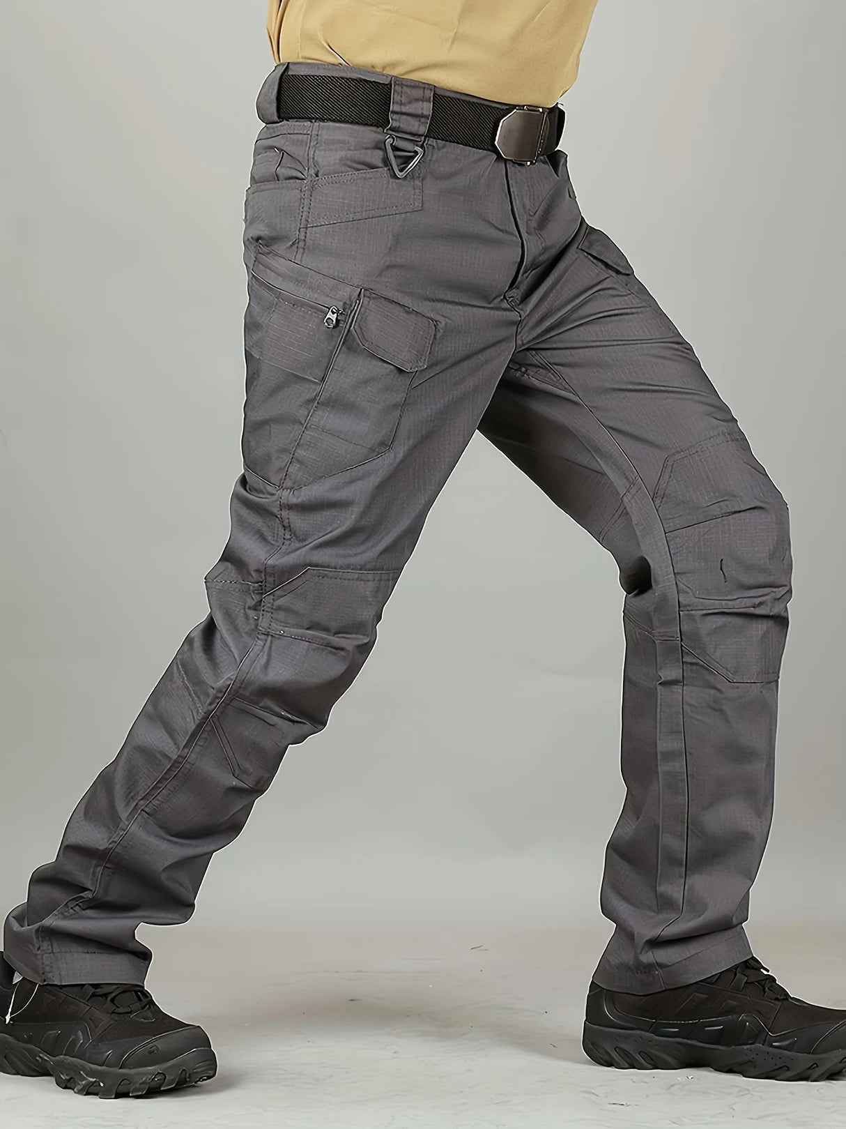 Plus Size Men's Thin Cargo Pants – Summer Loose Fit