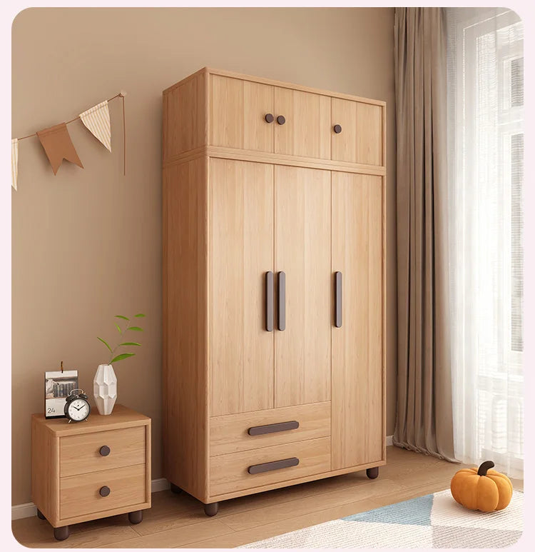 Wooden Storage Wardrobe Cabinet
