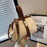 Elegant Leather Crossbody Handbag