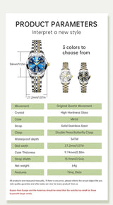 Men’s Alloy Steel Business Quartz Watch