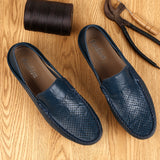 Men Italian Style Leather Moccasins