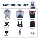 Arlecchino Genshin Impact Fatui Cosplay Outfit