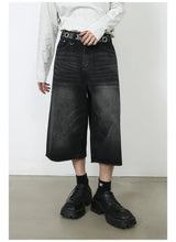 OverEase™ – Vintage Oversize Denim Shorts 2025 (Wide Leg, Relaxed & Throwback Inspired)