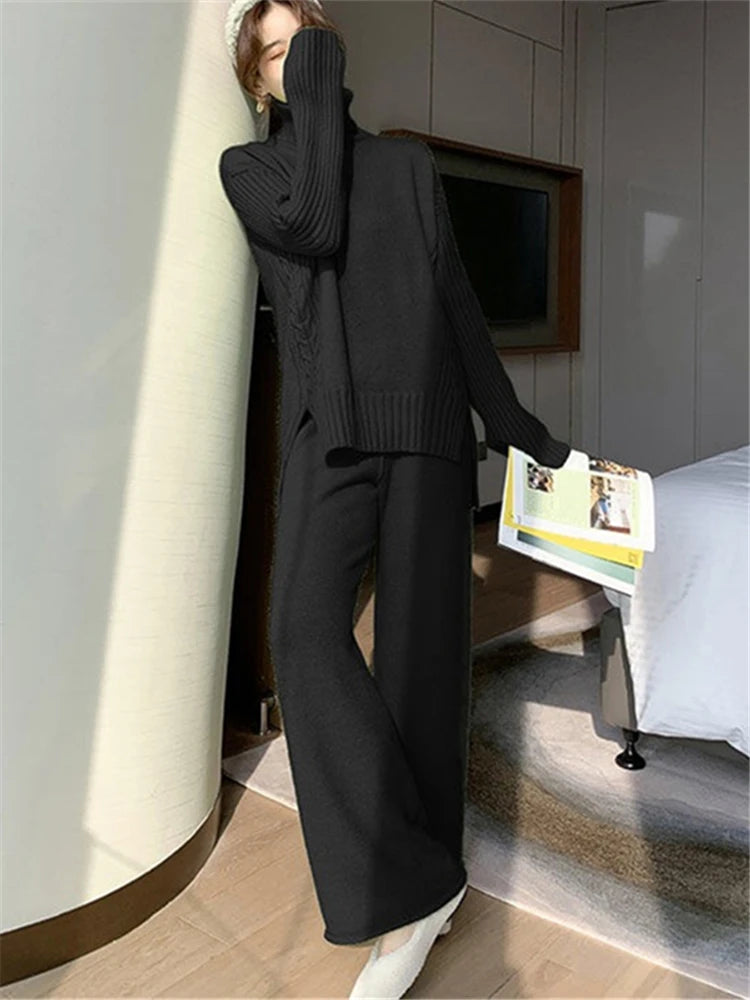 Women's Knit Sweater Set