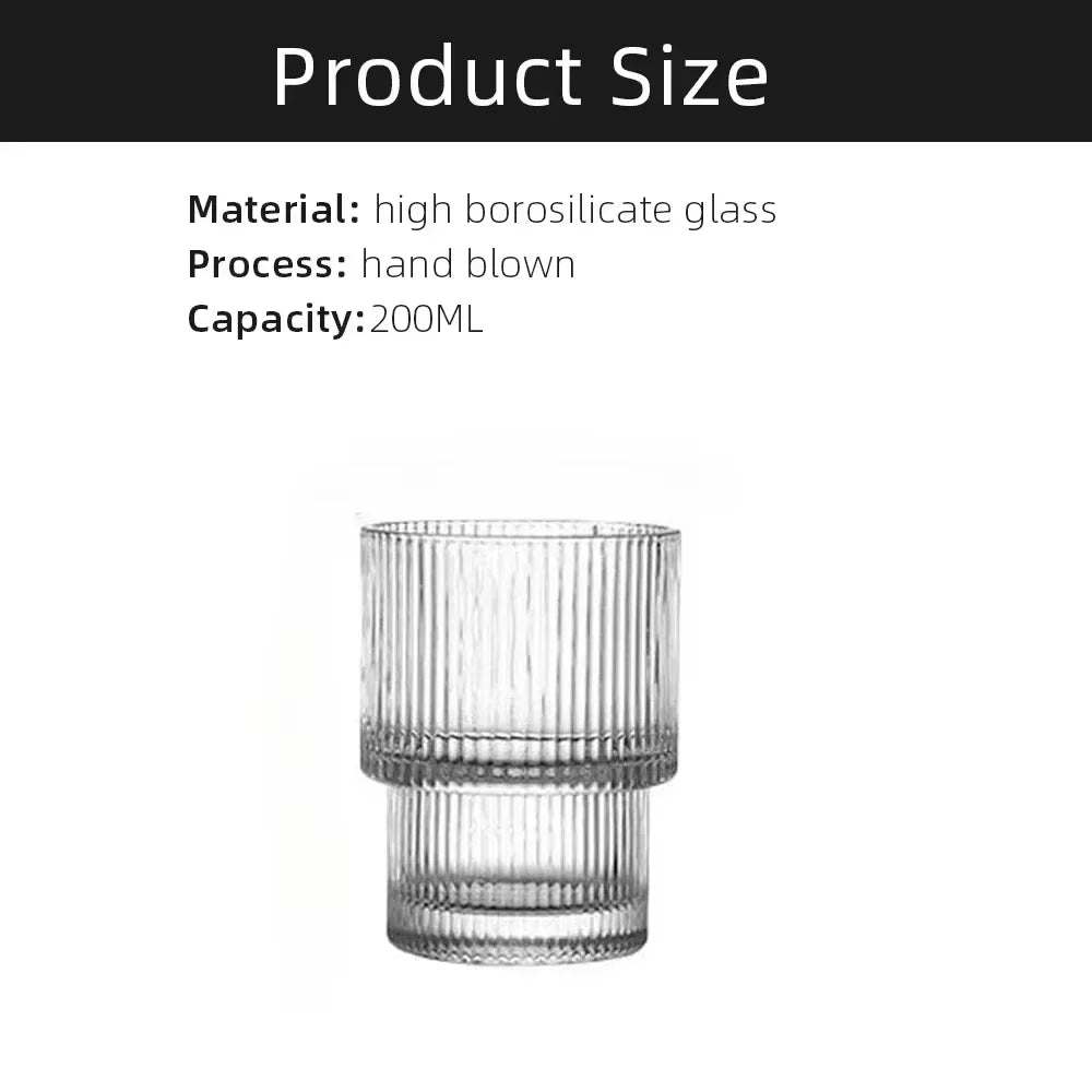 Transparent Glass Coffee Mug