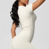 Women High Elastic Quick Dry Sports Top
