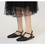 Women’s Pointed Toe Flat Roman Sandals