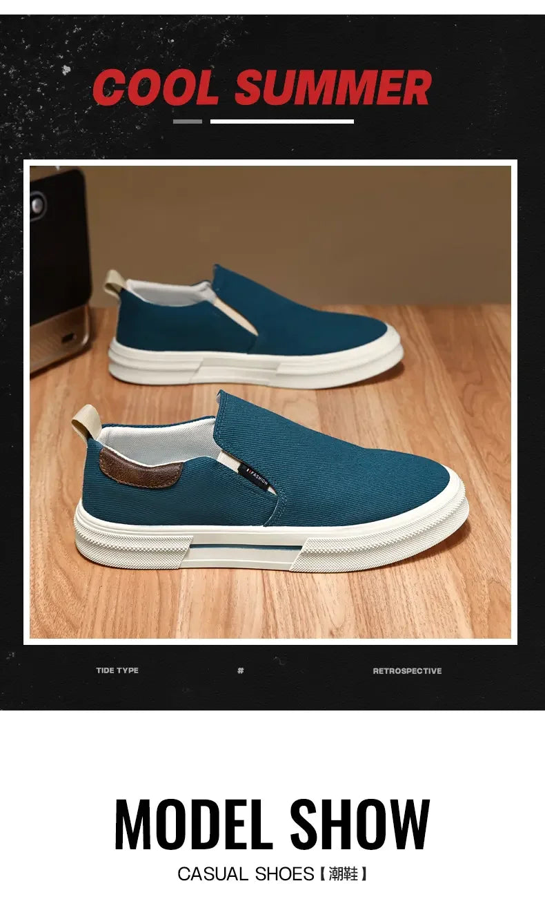 Men’s Low-Top Anti-Slip Loafers