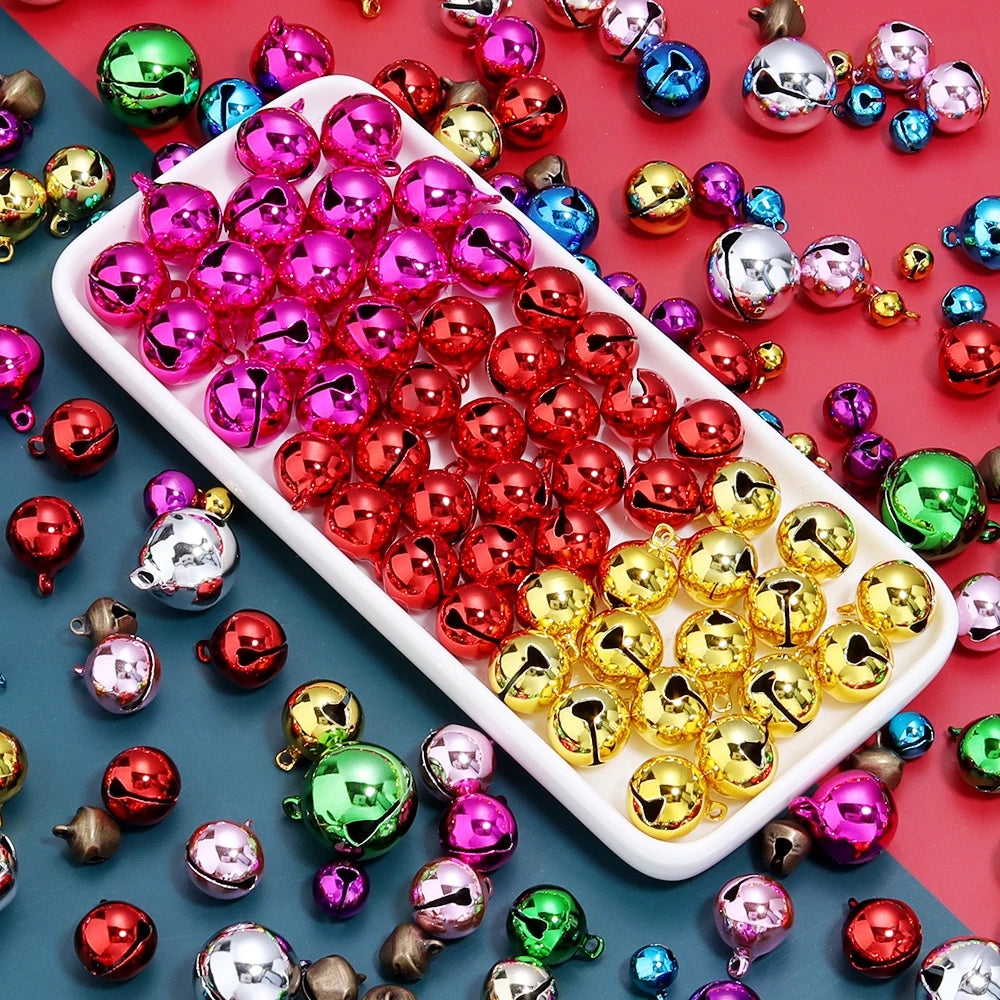 Colorful Iron Jingle Bells Beads