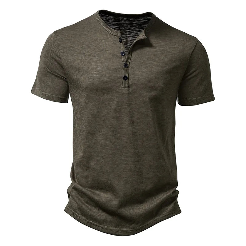 Apex Henley Performance Tee