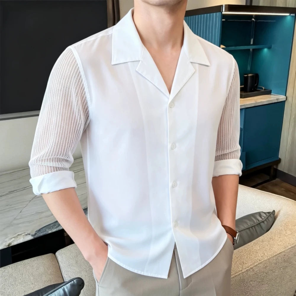 Monarch Lace Dress Shirt