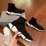 FlexKnit High Top Sneakers