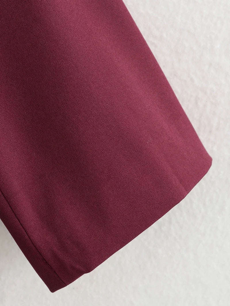 Formico™ – Straight Oversized Office Blazer (Elegant, Tailored Vintage)