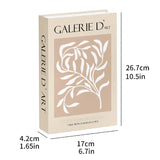 Minimalist Luxury Fake Book Decor
