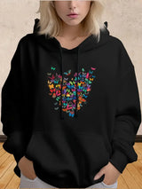 Women's Plus Size Hoodie – Border Collie Print