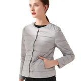 Women's Light Thin Round Neck Jacket