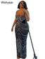 Royal Crystal Pearl Gown