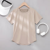 Women Quick Dry Short Sleeve Yoga T Shirt