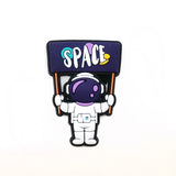 Women Astronaut Shoe Charms Space Accessories