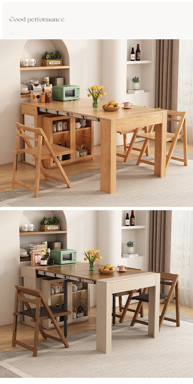 Folding Extendable Dining Table