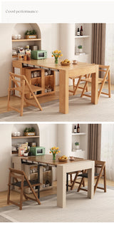 Folding Extendable Dining Table