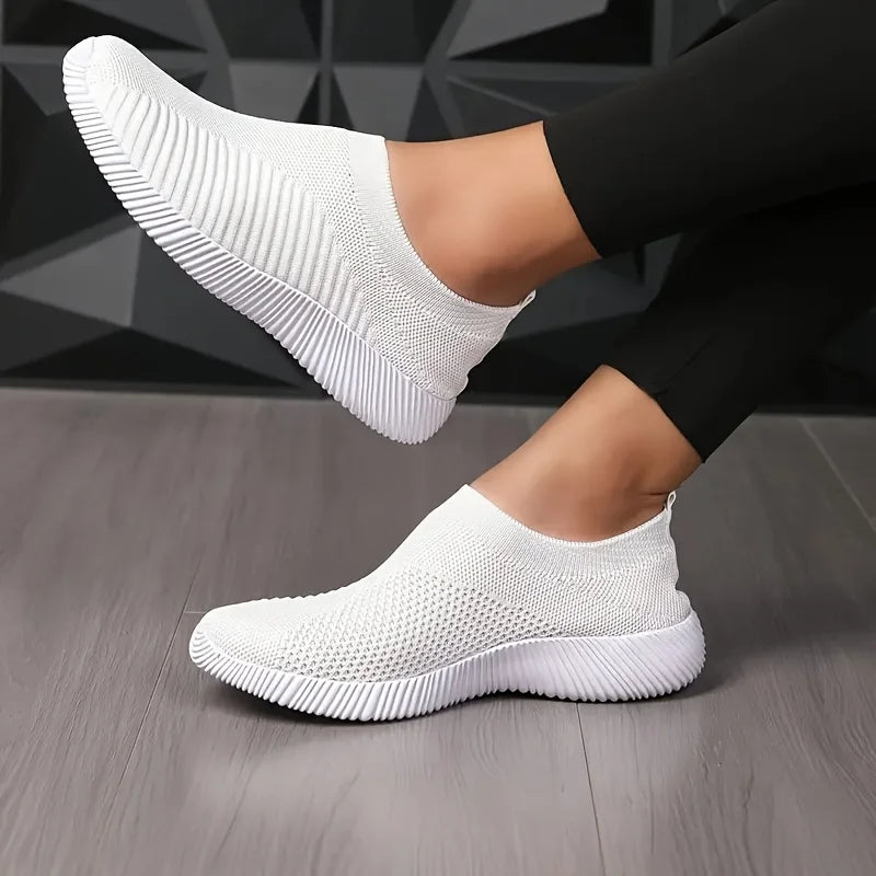 Women's Breathable Mesh Slip-On Sneakers